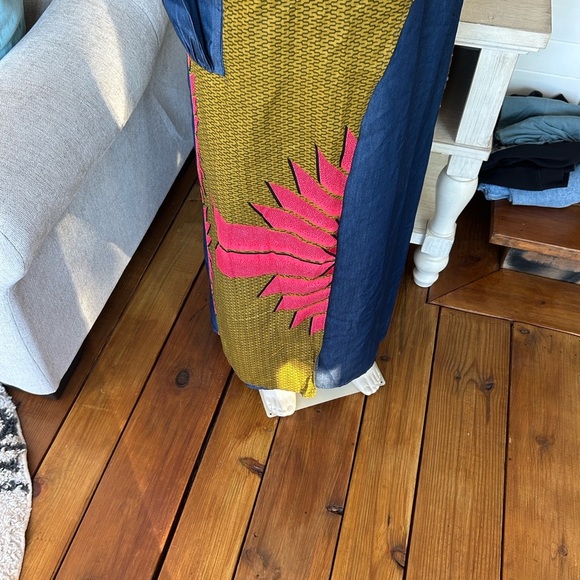 Velma New York Plus Size Kaftan Maxi Dress One Size Fits Most - Picture 4 of 16